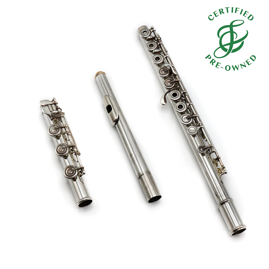 Powell Conservatory #HC-4785 - Sterling silver, inline G, B footjoint