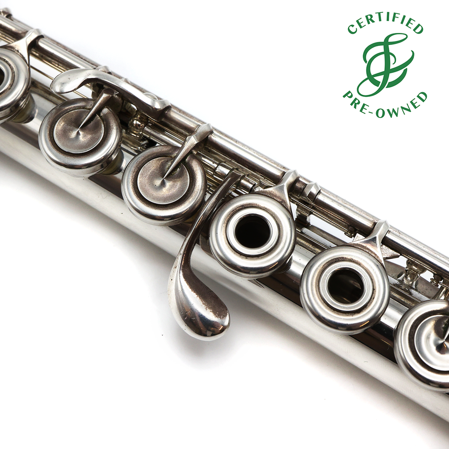 Powell Conservatory #HC-4785 - Sterling silver, inline G, B footjoint