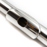 Powell Conservatory #HC-6775 - Sterling silver, offset G, C# trill key, D# roller, B footjoint, 14K rose gold crown