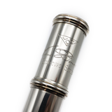 Powell Signature #SIG-0044 - Plata esterlina, unión de pie en G y B en línea