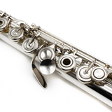 Powell Signature #SIG-3378 - Argent massif, clé de sol décalée, clé de trille de do dièse, patte de si, clés ergonomiques pour la main gauche