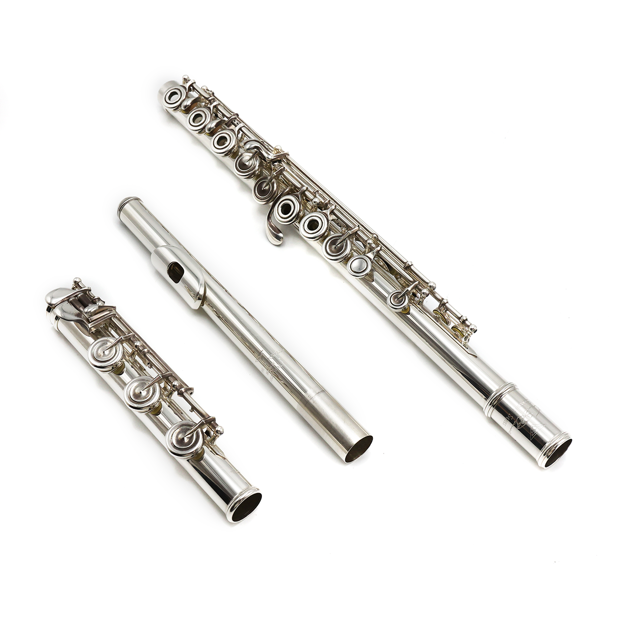 Powell Signature #SIG-3506 - Sterling Silver, Offset G, C# Trill Key, B Footjoint