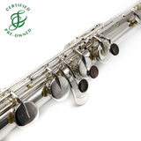 Pearl Bass Flute 305 #1790 - Silver-plated, offset G, C footjoint