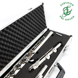 Pearl Bass Flute 305 #1790 - Silver-plated, offset G, C footjoint