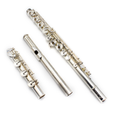 Resona R150 Flute #150201 - Coin Silver Custom Haynes Headjoint, Offset G, C# Trill Key, B Footjoint