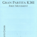 Gran Partita K361 First Movement (Flute Choir)