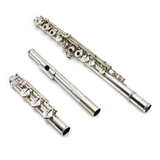 Sankyo 401 #14543 - Sterling Silver, Offset G, C# Trill Key, B Footjoint
