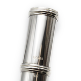Sankyo 301 #24648 - Tubo de plata esterlina, llave de sol desplazada, llave de trino de do#, pata de si