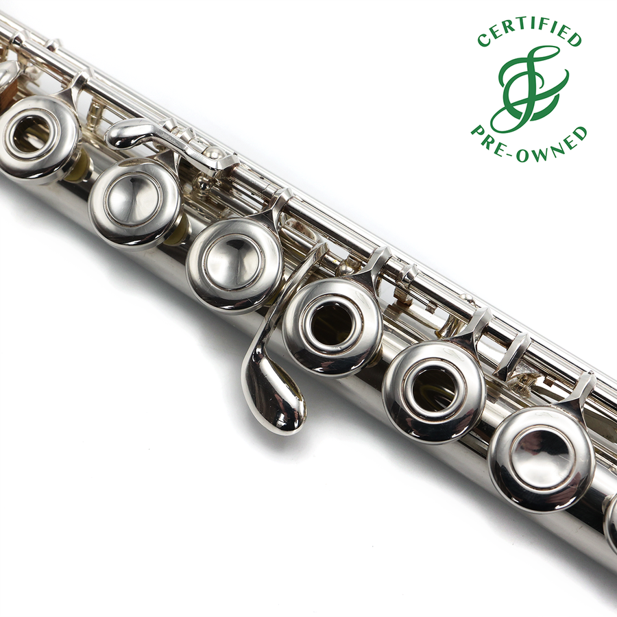 Sankyo Artist #24961 - Sterling silver flute, inline G, B footjoint ...