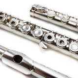 Sankyo Artist #27612 - Sterling silver flute, inline G, B footjoint, Drelinger headjoint