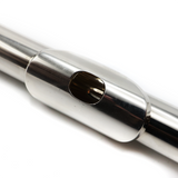Sankyo Silver Sonic #84783 - Tubo de plata esterlina, G desplazado, junta de pie C, llaves de orificio cerrado