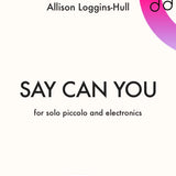 Say Can You (Piccolo Alone)