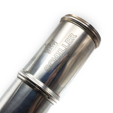 Schiller Bass Flute #U-H35-007 - Silver plated