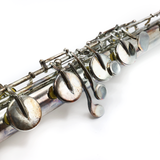 Schiller Bass Flute #U-H35-007 - Silver plated
