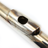 Schiller Bass Flute #U-H35-007 - Silver plated