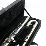 Schiller Bass Flute #U-H35-007 - Silver plated