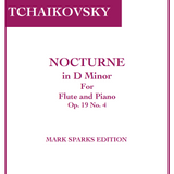 Nocturne in D Minor Op. 19 No. 4 (Flute and Piano)