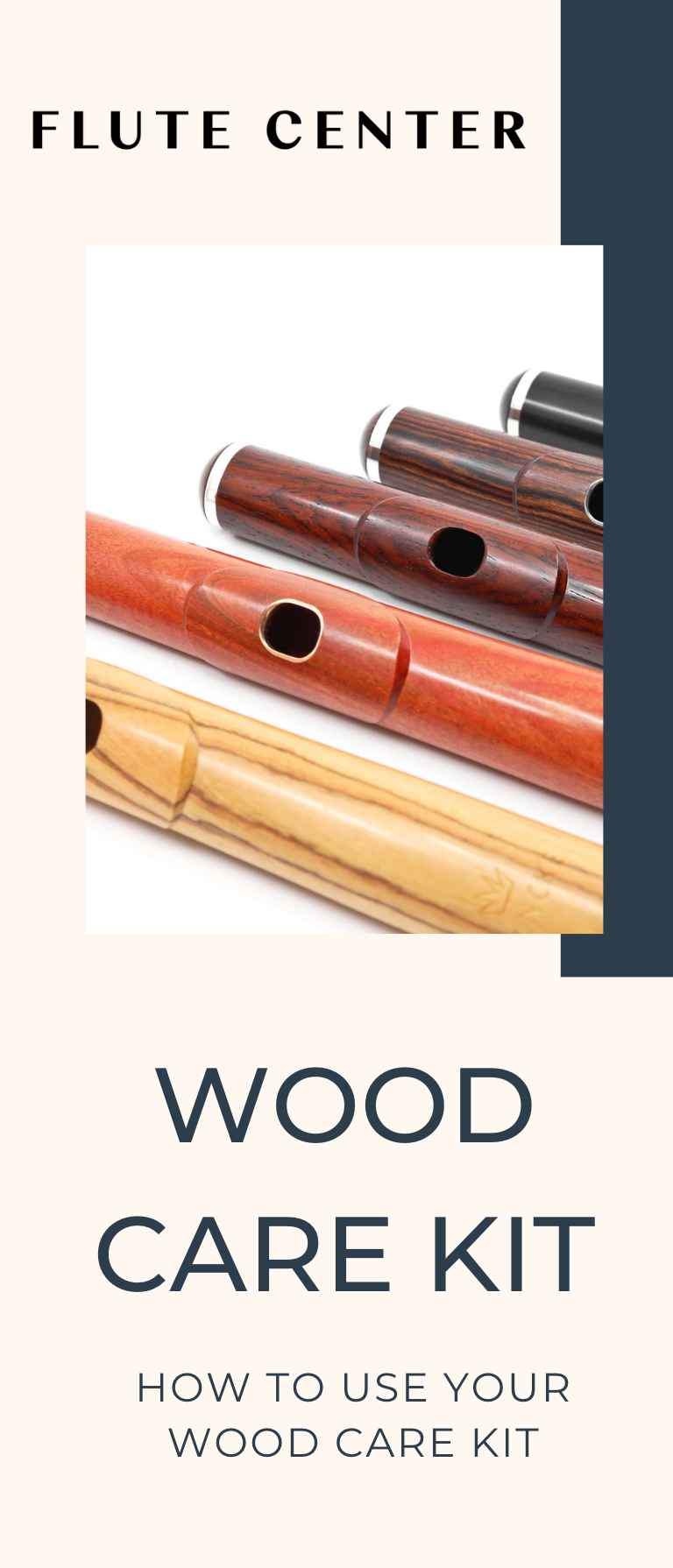 Wood Flute Care Kit