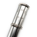 Sealos Flute #179 - Solid Silver Tubing, Inline G, C Footjoint