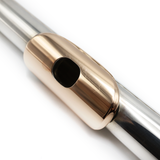 Sonare 6000 #S023361 - Sterling silver tubing, inline G, B footjoint, gold plated lip plate