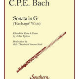 Sonata “Hamburger” in G Major, Wq 133 (Flute and Piano)