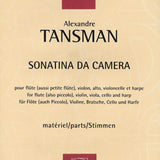 Sonatina da camera (Flute, Violin, Viola, Cello, Harp)