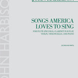 Songs America Loves to Sing (flûte, clarinette, violon, violoncelle, piano)