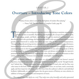 Flute: Tone Colors for Soulful Expression