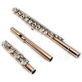 Straubinger Flute #150 - 14K Gold, Inline G, Convertible C/B Footjoint
