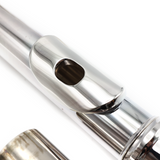 Trevor James Alto Flute #14433 - Sterling Silver Lip Plate and Riser, Curved Headjoint