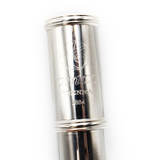 Tomasi Flute 10S #2884 - Sterling Silver Tubing, Offset G, Split E Mechanism, B Footjoint, Grenadilla Wood Lip Plate and Riser