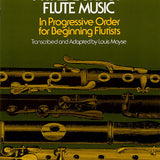 Tesoro de música para flauta en orden progresivo para flautistas principiantes (flauta y piano)