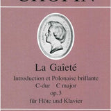 La Gaiete, Op. 3 in C major (Flute and Piano)