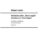 Variationen über „Hava Nagila“ Op. 10 (Flöte und Klavier)