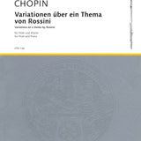 Variations on a Theme by Rossini from the Opera La Cenerantola (Flute and Piano)