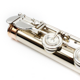 Williams Handmade Flute #85 - 14K Palladium White Gold, Offset G, C# Trill Key, D# Roller, B Footjoint, Platinum Headjoint, 14K Gold Lip Plate, Platinum Riser
