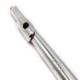 David C. Williams Headjoint #928 - Sterling silver tubing, 14K gold riser