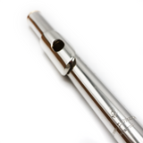 Williams Headjoint #U-H35-001 - Sterling silver tubing, 14K gold riser