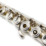 Yamaha Flute 584 #023409 - Sterling Silver Headjoint, Inline G, B Footjoint
