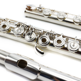 Yamaha 577H Flute #080783 - Sterling Silver Headjoint, Offset G, Split E Mechanism, B Footjoint