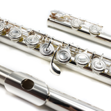 Yamaha 200AD #132285 - Versilbert, Offset G, C-Fußstück, geschlossene Stimmwirbel