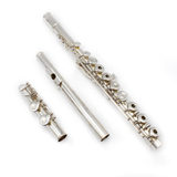 Yamaha 481 #306989 - Sterling Silver Tubing, Inline G, C Footjoint