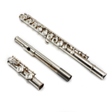 Yamaha 285 - Silver Plated, Inline G, C Footjoint, Open Hole Keys