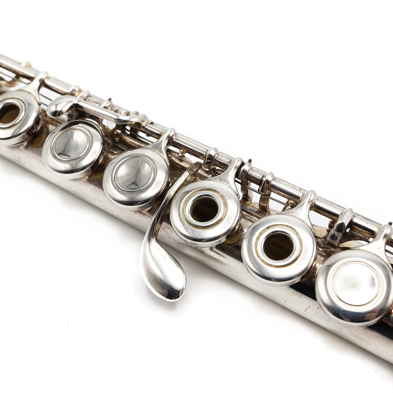 Yamaha 381 #870753 - Sterling Silver Headjoint, Inline G, B Footjoint