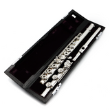 Yamaha Flute 877HCTCDR #D617 - Sterling Silver, Offset G, Split E Mechanism, C# Trill Key, C# and D# Rollers, B Footjoint