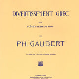 Divertissement Grec (Flute and Piano)