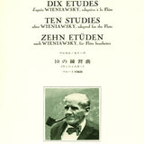 Ten Studies after Wieniawsky, adapted for the Flute
