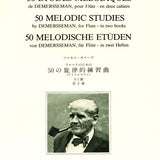 50 Melodic Studies after Demersseman, Op. 4 - Volume 2 (Flute)