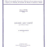 Le Trémolo Op.3, "Grand Air Varie" (Flute and Piano)