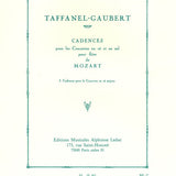 Paul Taffanel und Philippe Gaubert: 3 Kadenzen zu Mozarts Flötenkonzert D-Dur